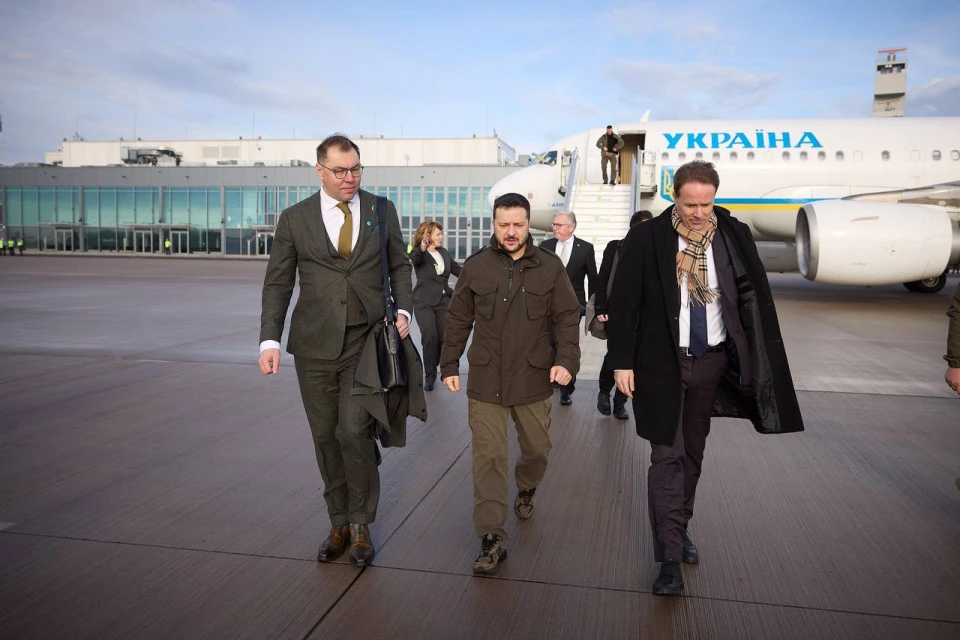 Зеленський прибув до Німеччини