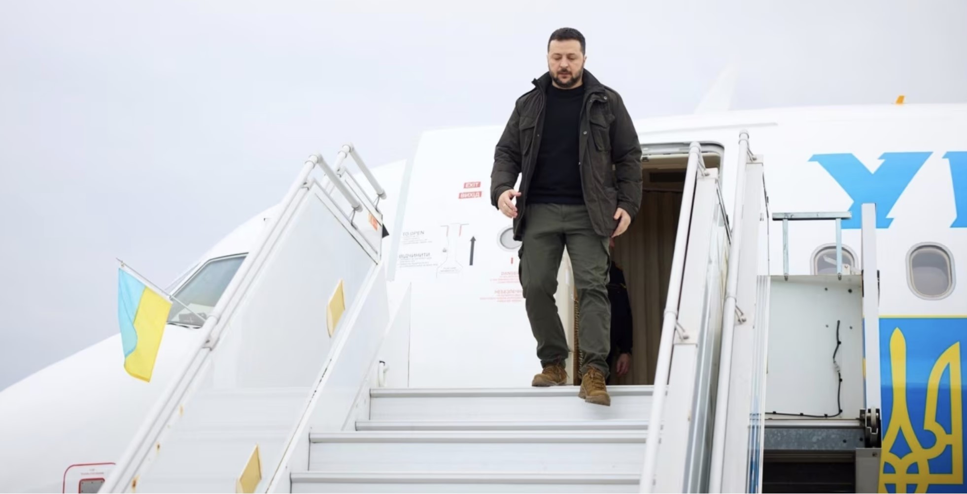 Президент України Володимир Зеленський прибув до Саудівської Аравії для обговорення української «формули миру»
