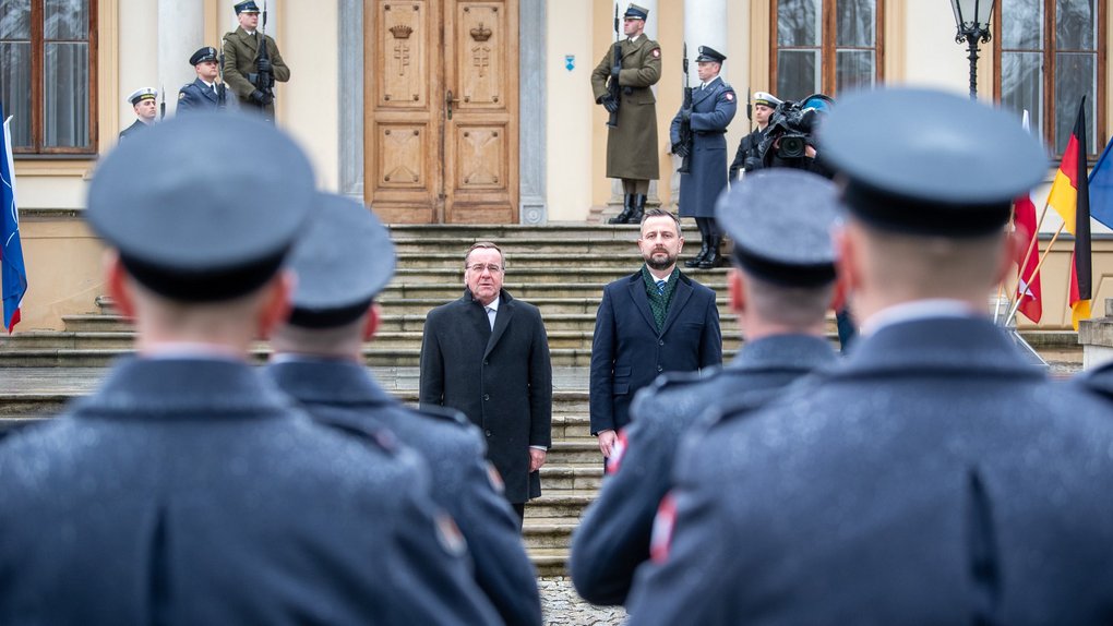 Міністр оборони Польщі Владислав Косіняк-Камиш та глава Міноборони Німеччини Борис Пісторіус