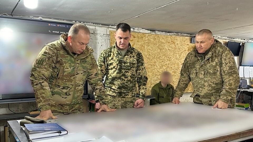 Олександр Сирський відвідав Запорізький напрямок
